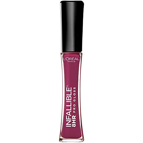 L’Oreal Paris Makeup Infallible 8 Hour Hydrating Lip Gloss, Undeniable Mauve, 0.5 Ounce L'Oreal Paris