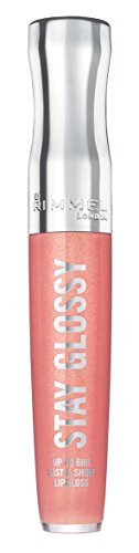 Rimmel Stay Glossy Lipgloss, Swingin' Mandarin, 0.18 Fl Oz (Pack of 1) Rimmel