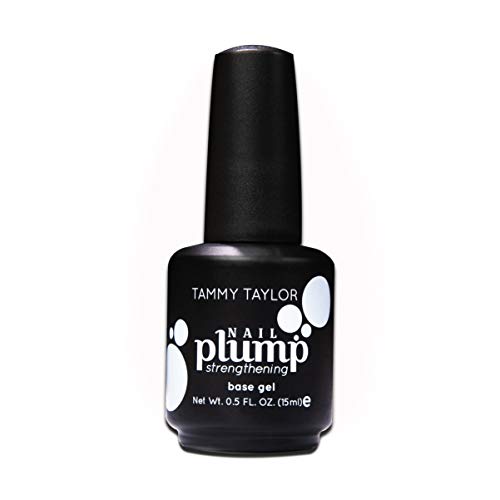 Tammy Taylor Nail Plump | Nail Growth Treatment for Strong, Healthy Natural Nails | Brush-On Nail Strengthener Base Coat Gel | Helps Prevent Nail Biting, Breakage and Brittle Nails Tammy Taylor