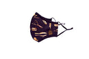 Barber Face Shield Hair Stylist Face Mask, Face Cover, Reuseable, Adjustable, Washable, King Midas (Black & Gold) King Midas Empire