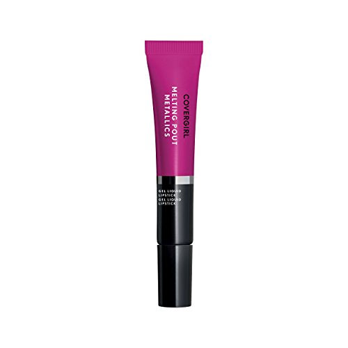 COVERGIRL Melting Pout Metallics Liquid Lipstick, Front Row, 0.3 Ounce (packaging may vary) COVERGIRL Store