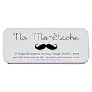 No Mo-Stache Shark Tank Hair Removal Lip Wax Strips - Safe To Use for All Skin Type - 24 Travel Friendly Individual Use Lip Wax Strips - The Quick Easy Way of Lip Waxing - Hair Removal Skin Exfoliator No mo-stache