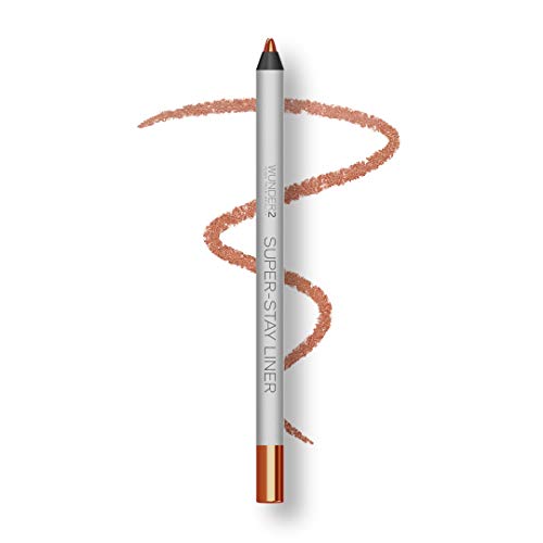 Wunder2 SUPERSTAY LINER Makeup Eyeliner Pencil Long Lasting Waterproof Color, Metallic Copper, 1 Count Wunder2
