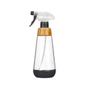 Full Circle Service 16-Ounce Multi-use Refillable Glass Spray Bottle, Gray Full Circle