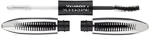 L'Oreal Paris Cosmetics Voluminous Superstar Washable Mascara, Blackest Black, 1 Tube L'Oréal Paris