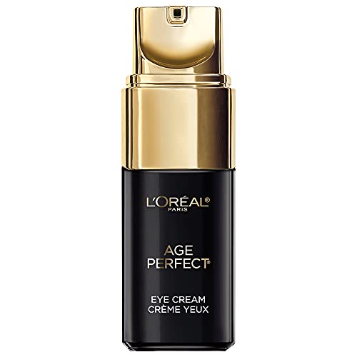 L'Oreal Paris Age Perfect Anti-Aging Under Eye Cream, Vitamin E, Antioxidants, Reduces Dark Circles, Puffiness, Age Perfect Cell Renewal, sensitive skin, Dermatologist Tested, Paraben Free, 0.5 fl oz L'Oreal Paris