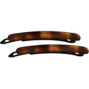 Camila Paris CP2250/2 French Hair Slides Clips for Women, Handmade, Girls Side Slide-in Barrette Clip, Hair Accessories for Women. Strong Hold No Slip Grip Fashion Durable and Styling, Made in France Camila