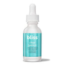 Bliss Clear Genius Clarifying Overnight Liquid Peel | Clear Pores & Exfoliate Skin | Non-Irritating | Clean | Cruelty-Free | Paraben Free | Vegan | 1 fl oz Bliss