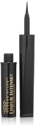 L'Oreal Paris Lineur Intense Felt Tip Liquid Eyeliner, Carbon Black, 0.05 fl; oz. L'Oréal Paris