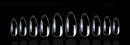 Vivace Clear Full Cover Stiletto 500 Acrylic False Fake Nail Tips 10Sizes For Nail Salon Nail Shop (Clear Full Cover Stiletto) Vivace