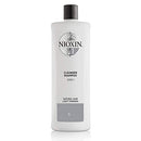 Nioxin System 1 Cleanser Shampoo, Natural Hair with Light Thinning, 33.8 oz Nioxin