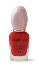 Mariyam Water Based Nail Polish Large 16 ml – Halal Nail Polish, Peel-Off, Breathable, Wudu-Friendly, Non-Toxic & Elegant (Red) Infinity Warehouse