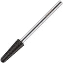 PANA USA Professional 3/32" Shank Size - Cone Shape Carbide Bit - Nail Drill Bit for Manicure Pedicure Tools Dremel Machine (Extra Fine, DLC Black) PANA