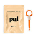 2 in 1 Clear Aligner Chewies and Removal PUL Tool Combo for Invisalign Removable Braces and Trays By The Pultool (1 Pack, Orange) The Pultool