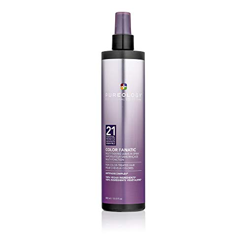 Pureology Color Fanatic Leave-in Conditioner Hair Treatment Detangling Spray | Protects Hair Color From Fading | Heat Protectant | Vegan Pureology