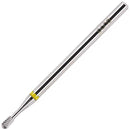 USA PANA Professional 3/32" Shank Size - Pear Shape Silver Carbide Bit Extra Fine Grit - Nail Drill Bit for Manicure Dremel Machine (Small) PANA