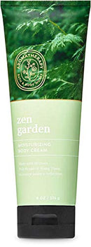 Bath and Body Works Aromatherapy Zen Garden Peace Body Cream 8 Ounce Moisturizer Mimosa Pink Pepper Ylang Ylang Bath and Body Works