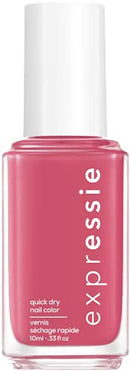 essie expressie Quick-Dry Vegan Nail Polish, Crave The Chaos, Juicy Pink, 0.33 Ounce essie