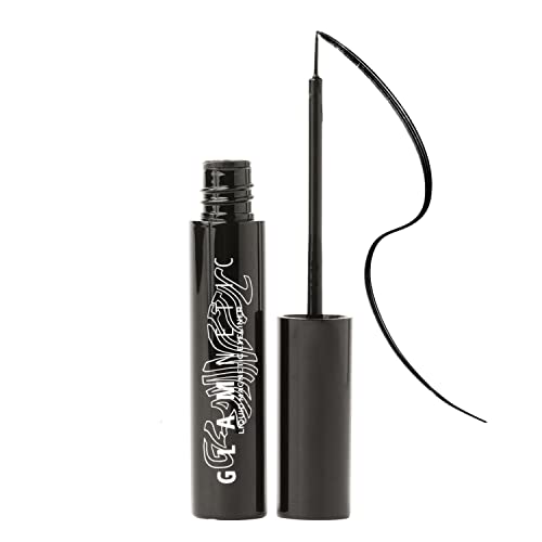 Glamnetic Magnetic Eyeliner - Black | Waterproof Liquid, All-Day Hold for Magnetic Eyelashes, Sweatproof, Paraben-Free - 0.27oz Glamnetic