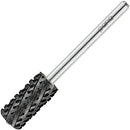 USA PANA Professional 3/32" Shank Size - Crystal Top Small or Large Barrel Carbide Bit - Nail Drill Bit for Dremel Machine - (Large Barrel, 4X Coarse Grit, Black) PANA