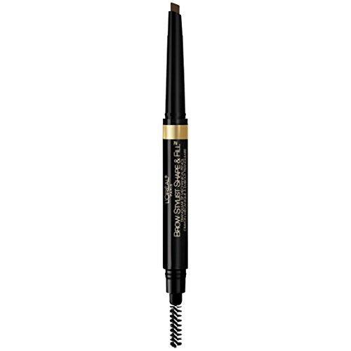 L'Oreal Paris Makeup Brow Stylist Shape and Fill Mechanical Eye Brow Makeup Pencil, Dark Brunette, 0.008 oz. L'Oréal Paris