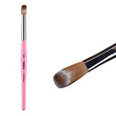 Yasterd Acrylic Nail Brush 100% Pure Kolinsky Acrylic Brushes for Nails Size 8 Oval Round Shaped Nail Brush for Acrylic Powder Application Pink Wooden Handle Professional Nail Art Manicure Tool Yasterd