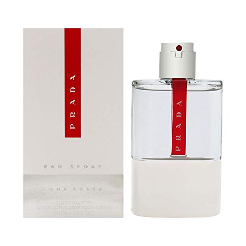 Prada Luna Rossa Sport Eau de Toilette Cologne Spray, 4.2 Ounce, Multicolor Prada