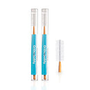 Ortho-Buddy Orthodontic Toothbrush for Braces, Ultra-Soft Nylon Bristle Toothbrush with Birch Wood Handle for Teens & Adults with Braces, Brackets, and Wires - Brown, Pack of 2 Ortho-buddy