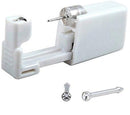Disposable Sterile Ear Nose Piercing Kit Tool Stud Safety Portable Nose Piercing Kit (Nose Silver White) USonline911