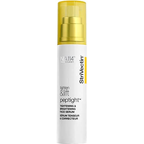 StriVectin Tighten & Lift Peptight Tightening & Brightening Face Serum with Peptides for Even Skin Tone, 1.7 Fl Oz StriVectin