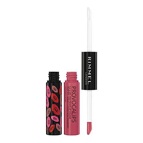 Rimmel Provocalips 16hr Kiss Proof Lip Colour, Flirty Fling (1 Count) Rimmel