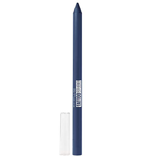 Maybelline TattooStudio Sharpenable Gel Pencil Longwear Eyeliner Makeup, Deep Teal, 0.04 oz. Maybelline New York