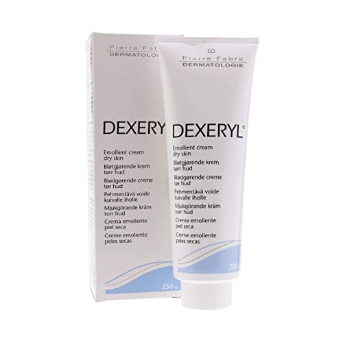 Dexeryl Emolient cream for dry skin 250g Restores the natural shine of the skin and hydrates it in depth. Dexeryl