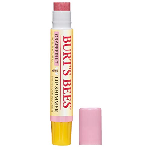 Burt's Bees 100% Natural Moisturizing Lip Shimmer, Grapefruit - 1 Tube Burt's Bees
