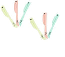 GABRIELLA Womens Folding Eyebrows & Facial Razor (6 pcs) Gabriella