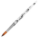 Accmor 3D Nail Art Brush for Acrylic Powder, Acrylic Nail Art Design Brush Nail Art Tool (Size