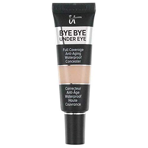 IT COSMETICS 0.4 oz Bye Bye Under Eye Full Coverage Anti-Aging Waterproof Concealer (12.0 Light Sand) It Cosmetics