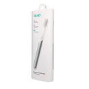 quip Adult Electric Toothbrush - Sonic Toothbrush with Travel Cover & Mirror Mount, Soft Bristles, Timer, and Metal Handle - Silver Quip