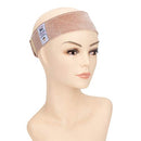 GEX Flexible Velvet Wig Grip Scarf Head Hair Band Adjustable Fastern (Cream) gexworldwide