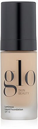 Glo Skin Beauty Luminous Liquid Foundation SPF 18 in Naturelle | 8 Shades | Sheer Coverage, Dewy Finish | 1 fl. Oz. Glo Skin Beauty