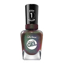 Sally Hansen Miracle Gel Nail Polish, 781 Deep Sea Diamond, 841 Holllaa-Gram, 0.5 Fl Ounce Sally Hansen