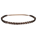 Mia Thin Braidie, Hair Accessory Headband Made of Synthetic Braided Hair on Elastic Rubberband, Classic, Pretty, Light Brown, For Women and Girls 1pc Mia Beauty
