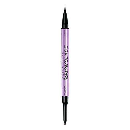 Urban Decay Brow Blade - Waterproof Eyebrow Pencil & Ink Stain - Dual-Ended Pencil Fills and Defines - Brow Tint with the Precision & Definition of Microblading – Dark Drapes URBAN DECAY