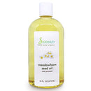 MEADOWFOAM SEED OIL Organic Cold Pressed Unrefined | 100% Pure Natural Meadowfoam Seed Oil for Face & Hair | Moisturizer for Skin, Promotes Hair Growth, Balms | Sizes 4OZ to 1 GALLON | (16 OZ) Soapeauty