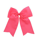 Pink Jumbo Bow Clip with Tails Motique Accessories