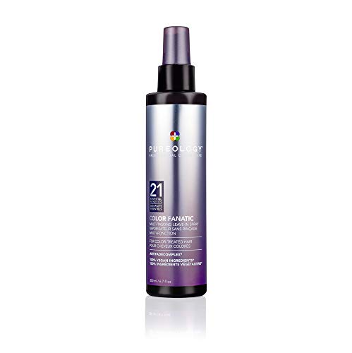 Pureology Color Fanatic Leave-in Conditioner Hair Treatment Detangling Spray | Protects Hair Color From Fading | Heat Protectant | Vegan, 6.76 Fl Oz (Pack of 1) Pureology