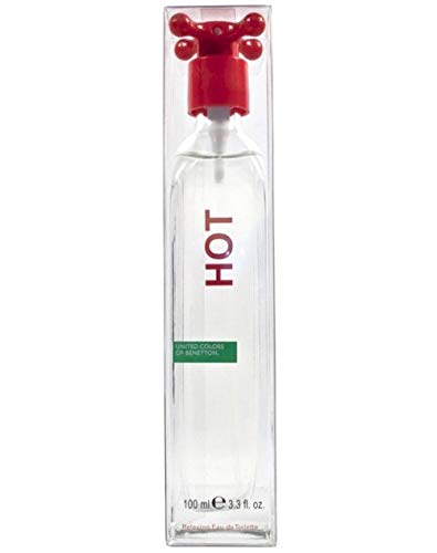 Hot by United Colors of Benetton for Women - 3.3 Ounce EDT Spray Benetton