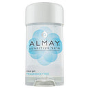 Deodorant for Women by Almay, Gel Antiperspirant, Hypoallergenic, Dermatologist Tested for Sensitive Skin, Fragrance Free, 2.25 Oz Almay