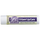 Carlson - E-Gem Lip Care, Vitamin E Lip Balm, 1000 IU Vitamin E, Moisturizing & Nourishing Lip Balm Stick, Shea Butter, Beeswax, and Aloe, Soften & Hydrate Lips, Lip Balm with Vitamin E, 0.15 oz Carlson