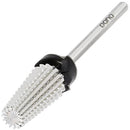 PANA Nail Carbide 5 in 1 Bit - Two Way Rotate use for Both Left and Right Handed - Fast remove Acrylic or Hard Gel - 3/32" Shank - Manicure, Nail Art, Drill Machine (Extra Coarse - XC, Silver) PANA